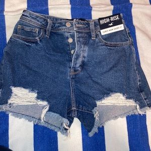 hollister mom short